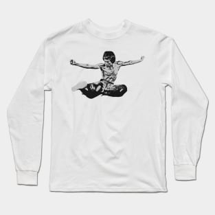 Trajang Mereng Lee - Simple Engraved Long Sleeve T-Shirt